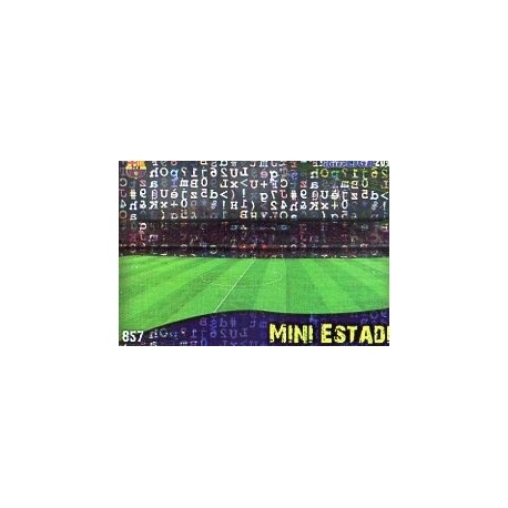 Mini Estadi Brillo Letras Barcelona B 857