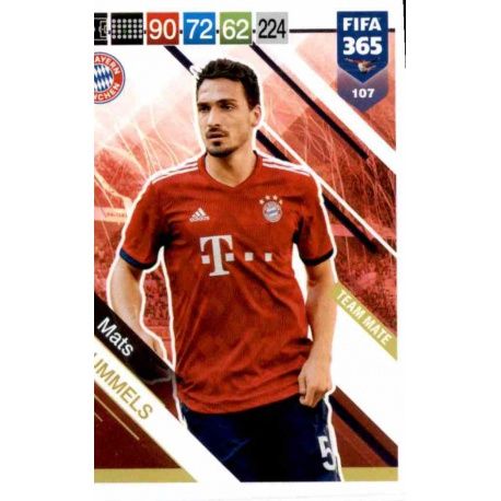 Mats Hummels Bayern München 107 FIFA 365 Adrenalyn XL