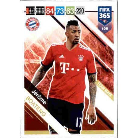 Jérôme Boateng Bayern München 108 FIFA 365 Adrenalyn XL