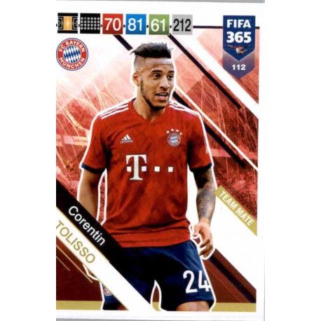 Corentin Tolisso Bayern München 112 FIFA 365 Adrenalyn XL