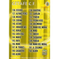 Indice Getafe 157