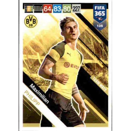 Maximilian Philipp Borussia Dortmund 135 FIFA 365 Adrenalyn XL