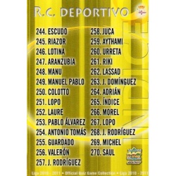 Indice Básica Deportivo 265