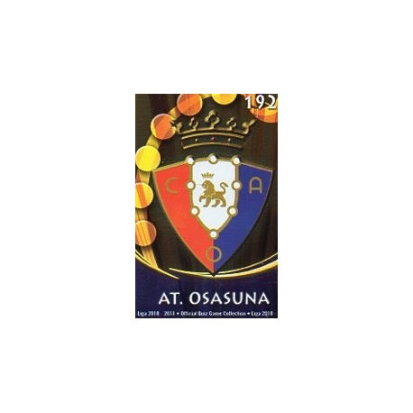 Escudo Brillo Liso Osasuna 298
