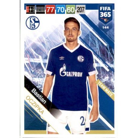 Bastian Oczipka Schalke 04 144 FIFA 365 Adrenalyn XL