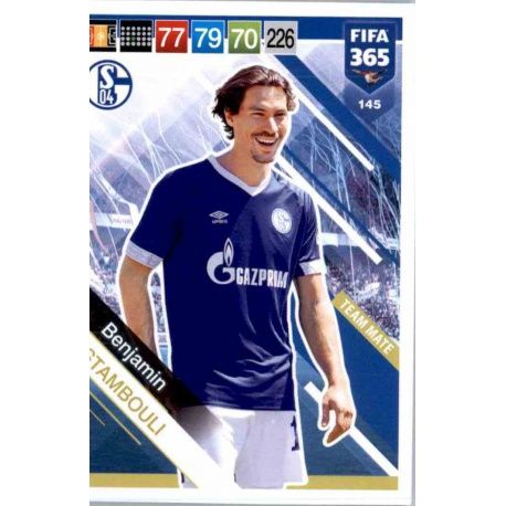 Benjamin Stambouli Schalke 04 145 FIFA 365 Adrenalyn XL