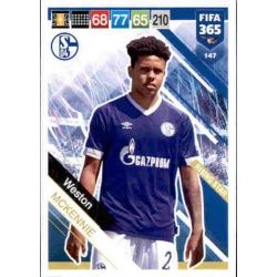 Weston McKennie Schalke 04 Rising Star 147 FIFA 365 Adrenalyn XL