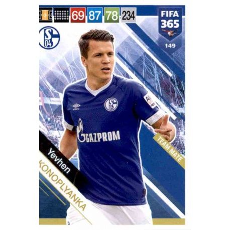Yevhen Konoplyanka Schalke 04 149 FIFA 365 Adrenalyn XL