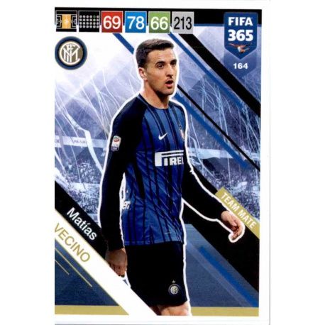 Matías Vecino Internazionale 164 FIFA 365 Adrenalyn XL