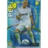 Trading Cards Pepe Real Madrid Top Azul Cuadros Mundicromo Fichas Liga 2010-11