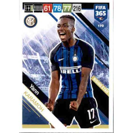 Yann Karamoh Internazionale Rising Star 170 FIFA 365 Adrenalyn XL