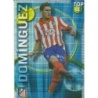 Trading Cards Dominguez Atlético Madrid Top Azul Cuadros Mundicromo Quiz 2010-11