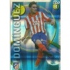 Sale Trading Cards Dominguez Atlético Madrid Top Azul Rayas Horizontales Las Fichas de La Liga 2010-11