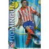 Soccer Trading Cards Dominguez Atlético Madrid Top Azul Security Mundicromo Fichas Liga 2010-11