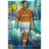 Trading Cards Ricardo Costa Valencia Top Azul Rayas Horizontales Mundicromo Quiz 2010-11
