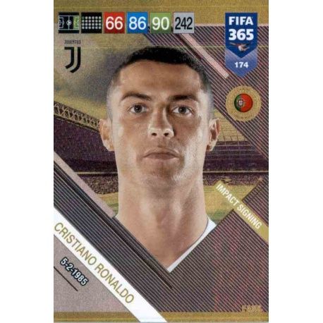 Cristiano Ronaldo Impact Signing 174 FIFA 365 Adrenalyn XL