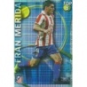 Trading Cards Fran Merida Atlético Madrid Top Azul Cuadros Las Fichas de La Liga 2010-11