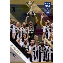 4th Italian Double Juventus Milestone 177 FIFA 365 Adrenalyn XL
