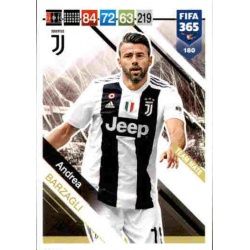 Andrea Barzagli Juventus 180 FIFA 365 Adrenalyn XL