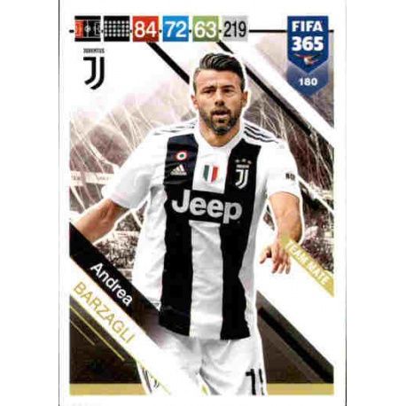 Andrea Barzagli Juventus 180 FIFA 365 Adrenalyn XL