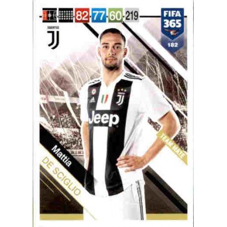 Mattia De Sciglio Juventus 182 FIFA 365 Adrenalyn XL
