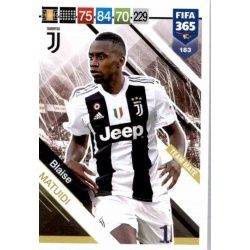 Blaise Matuidi Juventus 183 FIFA 365 Adrenalyn XL