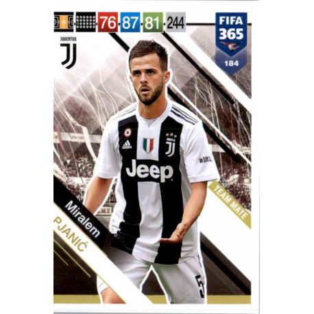 Miralem Pjanić Juventus 184 FIFA 365 Adrenalyn XL