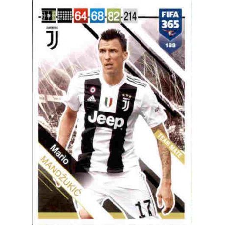 Mario Mandžukić Juventus 188 FIFA 365 Adrenalyn XL