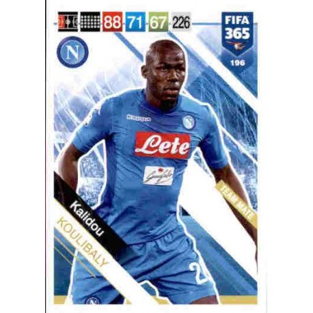 Kalidou Koulibaly SSC Napoli 196 FIFA 365 Adrenalyn XL