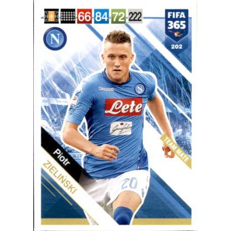 Piotr Zieliński SSC Napoli 202 FIFA 365 Adrenalyn XL