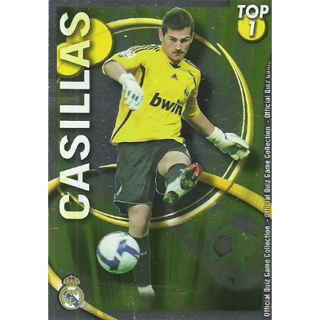 Casillas Top Dorado Real Madrid 542
