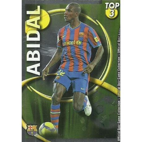 Abidal Top Dorado Barcelona 577