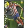 Sale Trading Cards Antonio López Atlético Madrid Top Dorado Las Fichas Quiz Liga 2010-11