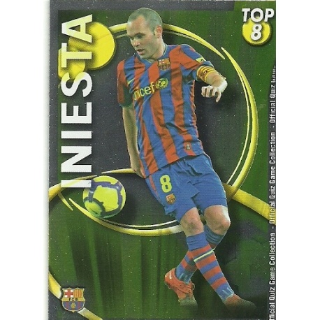 Iniesta Top Dorado Barcelona 604