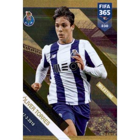 Óliver Torres Porto Milestone 230 FIFA 365 Adrenalyn XL