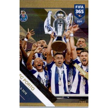 28 times Portuguese Champions Porto Milestone 231 FIFA 365 Adrenalyn XL