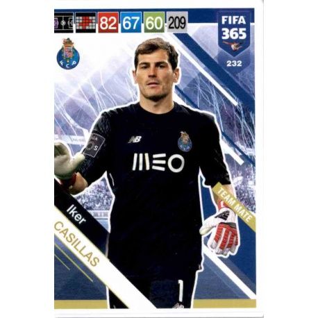 Iker Casillas Porto 232 FIFA 365 Adrenalyn XL