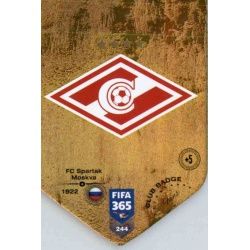 Escudo Spartak Moskva 244 FIFA 365 Adrenalyn XL