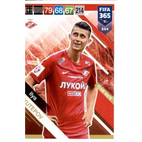 Ilya Kutepov Spartak Moskva 254 FIFA 365 Adrenalyn XL