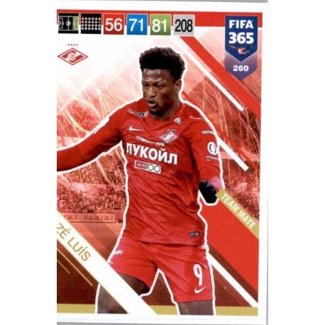 Zé Luís Spartak Moskva 260 FIFA 365 Adrenalyn XL