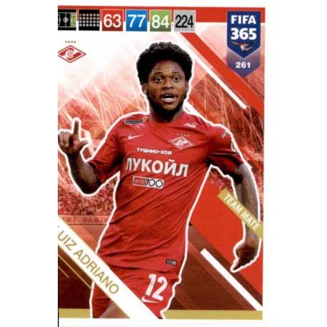 Luiz Adriano Spartak Moskva 261 FIFA 365 Adrenalyn XL