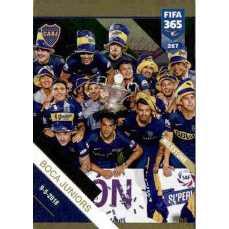 33rd Argentinian Title Boca Juniors Milestone 267 FIFA 365 Adrenalyn XL
