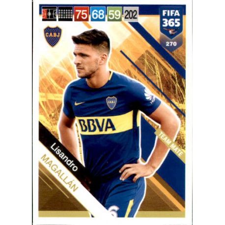 Lisandro Magallán Boca Juniors 270 FIFA 365 Adrenalyn XL