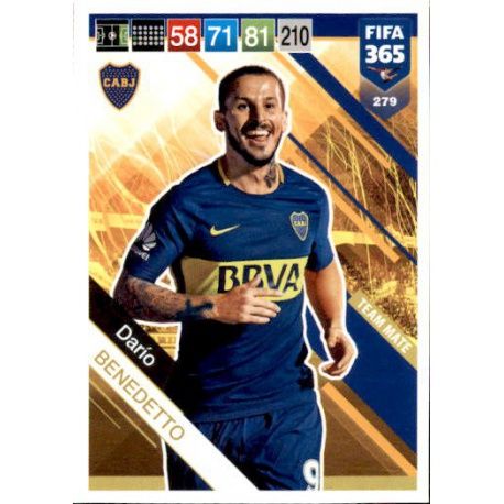 Darío Benedetto Boca Juniors 279 FIFA 365 Adrenalyn XL