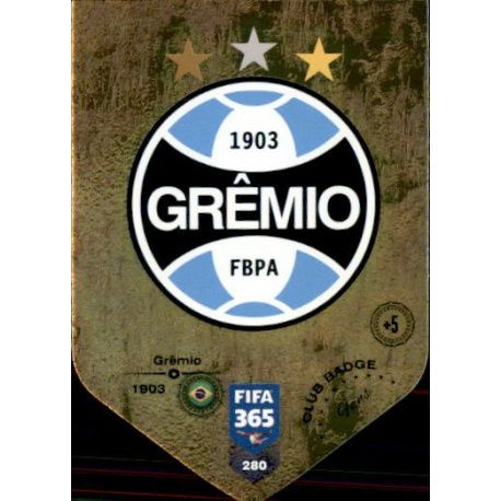 Escudo Grêmio 280 FIFA 365 Adrenalyn XL
