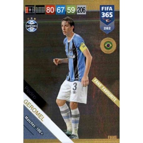 Pedro Geromel Fans Favourite 282 FIFA 365 Adrenalyn XL