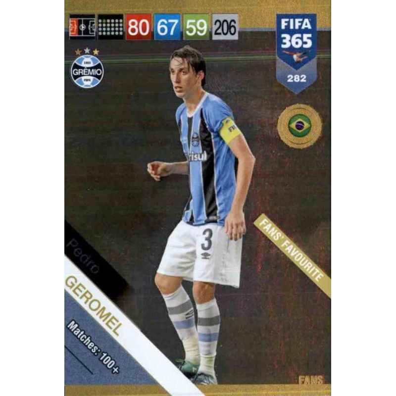 Sticker 338 a/b Pedro Geromel Panini FIFA365 2019 Gremio 