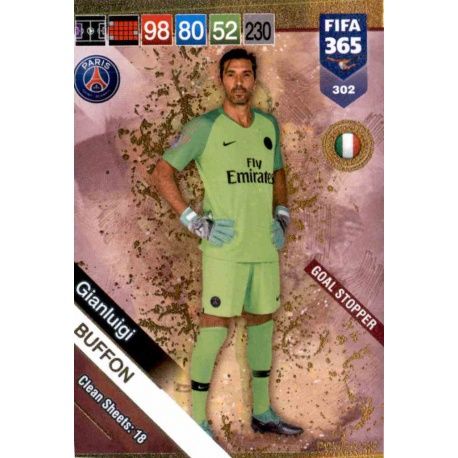 Gianluigi Buffon Goal Stopper 302 FIFA 365 Adrenalyn XL