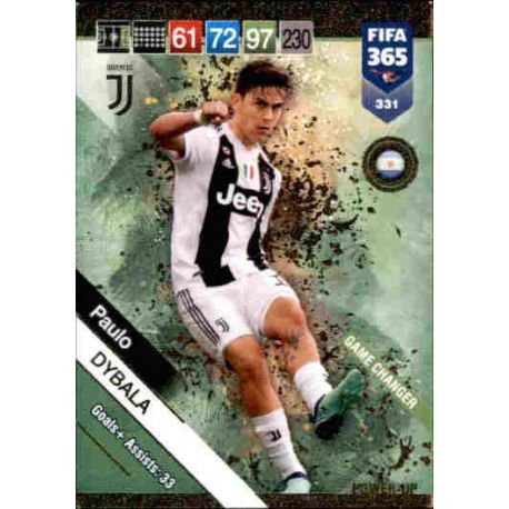 Paulo Dybala Game Changers 331 FIFA 365 Adrenalyn XL