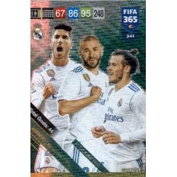 Real Madrid Attacking Trio 341 FIFA 365 Adrenalyn XL